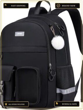 School Backpack for Teen Girls College Students 15.6 Inch Laptop Anti-Theft
